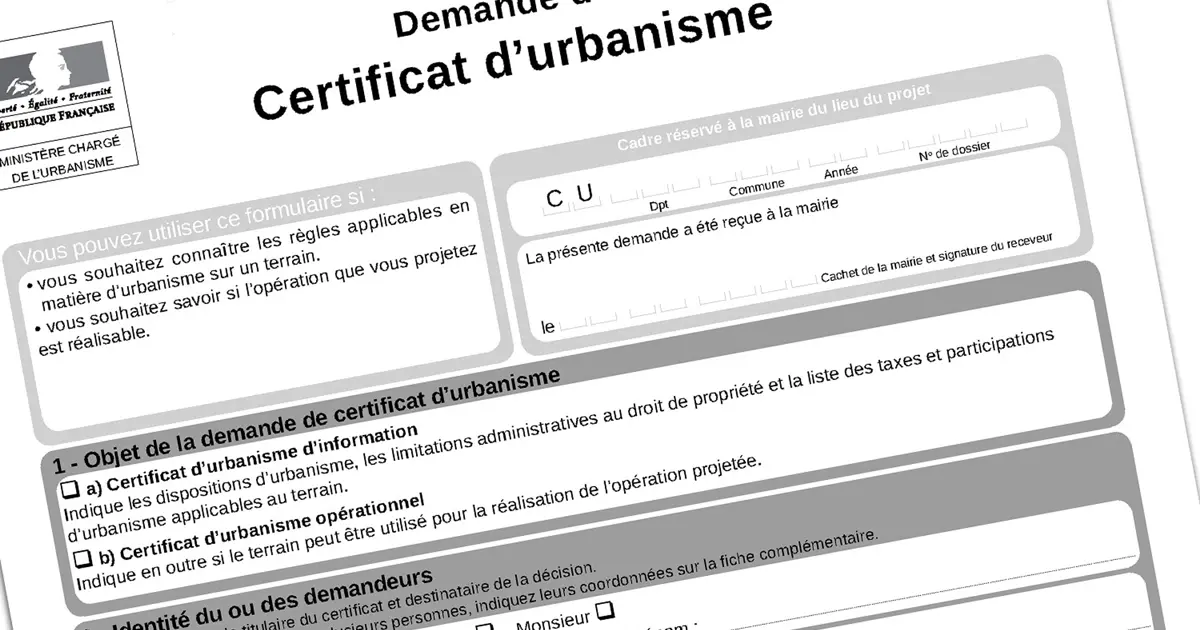 certificat urbanisme