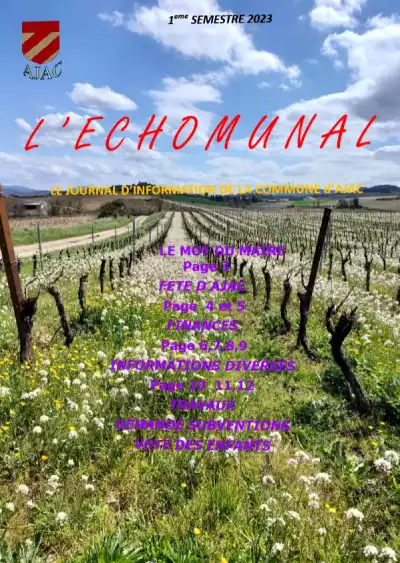 L Echomunal Commune d Ajac 2ème semestre